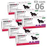 Kit 06cx fortekor flavour 5 novartis cães e gatos - Elanco