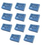 Kit 08 Aparelho Anti Mofo Elétrico Eletrônico 220v Cor Azul Ácaro Fungos Bolor Legon Bye Mofo 220v