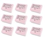 Kit 09 Aparelho Anti Mofo Elétrico Eletrônico 220v Cor Rosa Ácaro Fungos Bolor Legon Bye Mofo 220v