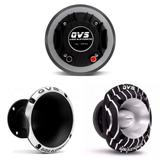 Kit 1 Driver 370FE QVS + 1 Cornetas 1450 + 1 Super Tweeter 520 Trio - Qvs áudio eletrônicos