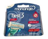 Kit 10 Aparelho Monange Best 3 + Refil (2 Cargas) - Drf distribuidora ltda