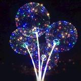 Kit 10 Balão Bubble Festa Led Aniversario Casamento - Imp