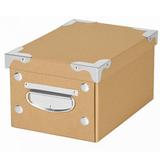 Kit 10 Caixa Organizadora com Alça OR52500 Monta Fácil Kraft P Porta Objetos E Acessórios Ordene - Ordene s/a