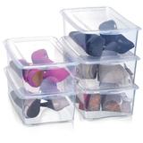 Kit 10 Caixas Organizadoras para Sapatos 36x22x12 cm Modelo 1816 Grande Organizador Arthi