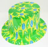 Kit 10 Chapeu Cartola Adereco Torcida Jogos Brasil Copa do Mundo Torcedor (2014-A) - Ab midia