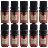 Kit 10 Essências Via Aroma Flor De Cerejeira De Aromatizador Aromaterapia 10ml