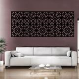 Kit 10 peças Painel Vazado Cobogó MDF modelo Provence - Bezalel madeiras