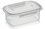 Kit 10 Potes Altos Com Tampa E Travas Para Micro-ondas E Freezer 460ml Nitron 154