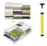 Kit 10 Saco A Vácuo Roupa Viagem 50 X 60 Cm Western + Bomba - Ketyrol presentes