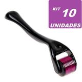 Kit 10 Unidades Dermaroller Drs 540 Micro Agulhas 0.5mm