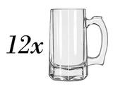 Kit 12 Canecas De Chopp Oficial Madero 355ml -stein Libbey