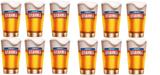 Kit 12 Copos Caldereta Brahma 220ml