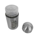 Kit 12 Porta Tempero Condimentos Potes Vidro Inox Ref 2131