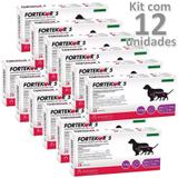 Kit 12cx fortekor flavour 5 novartis cães e gatos - Elanco
