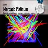 Kit 150und - 100pulseiras Neon + 50anéis Coroa - Festas - Decore fácil shop