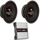 Kit 2 Alto Falantes Vulcano 2.0 + Módulo Hd3000 Taramps - Vinisound