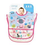 Kit 2 Babadores Feminino Impermeaveis Com Bolso Clingo C0151