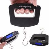 Kit 2 Balança Eletronica Bagagem Digital C Gancho Mala 50 Kg - Albatroz fishing