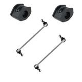Kit 2 Bieleta JAC J3 + 2 Buchas da Barra Estabilizadora Dianteira - Jahu
