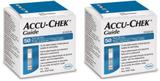 Kit 2 Caixas Tiras De Glicemia Accu Chek Guide 50 Unidades - Roche