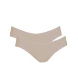 Kit 2 calcinhas biquini microfibra 156801 - liebe - camurca