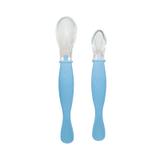 Kit 2 Colheres de Silicone Azul - Clingo