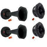 Kit 2 Driver + 2 Cornetas + 2 Super Tweeter 480w Rms +brinde - Orion