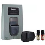 Kit 2 Essências Via Aroma Alecrim Silvestre E Maça Com Canela Aromatizador Elétrico Plástico