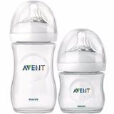 Kit 2 Mamadeiras Anti-Colic 125 e 260ml Avent - Pétala