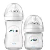 Kit 2 Mamadeiras Avent Philips Petala 125ml 260ml Scd101/01