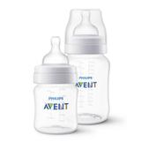 Kit 2 Mamadeiras Classica Anti-Colic 125 e 260ml Avent