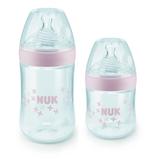 Kit 2 Mamadeiras Nuk Essence 150ml + 260ml Rosa