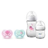 Kit 2 Mamadeiras Pétala 125 e 260ml Unicórnio e Chupeta Ultra Air - Philips Avent