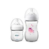 Kit 2 Mamadeiras Pétala 125 e 260ml Unicórnio - Philips Avent