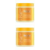 Kit 2 Mascara de Hidratação Para Cabelo Banana e Mel 470g BioCale