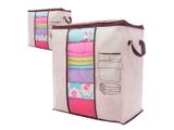Kit 2 Organizadores Porta Roupa Edredom Cobertor Cód 02 - Geral