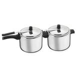 Kit 2 Panelas De Pressão Polida 3 Litros - Nacional