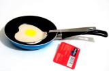 Kit 2 Peças Frigideira Ant. Com Espátula Egg Azul - Fratelli Inox