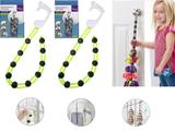 Kit 2 peças varal organizador de meias para guardar lavar e secar 58cm - Wincy