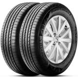 Kit 2 Pneu Continental Aro 15 185/65r15 88h PowerContact2