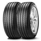 Kit 2 Pneu Pirelli Aro 17 215/50r17 91v Cinturato P7 Original Corolla e Cruze