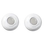 Kit 2 Sensores de Presença Teto 360 Embutir Sobrepor Exatron