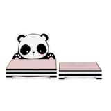 Kit 2 Suportes P/Doces Panda Decoração Festas - Cromus