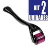 Kit 2 Unidades Dermaroller Drs-540 Micro Agulhas 0,5 Mm