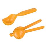 Kit 2 Utensílios Colher de Sorvete Espremedor Limão Amarelo - Weck