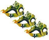 Kit 20 Máscaras Luxo Festas Carnaval Baile Formatura Fantasia Teatro - Festas decor