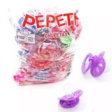 Kit 25 Chupetas Plus Sortidas Pepeta Silicone Inmetro