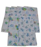 Kit 25 fraldas de pano 70x70cm Basica para Menino - Dugu