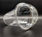 Kit 250 copos pet 270ml com tampa bolha sem furo e 250 copos pet 360ml com tampa bolha sem furo total 500 und - Fabri-kal