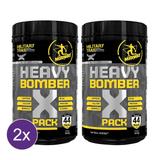 Kit 2x Heavy Bomber Military Trail Pack - Pré Treino com cafeína, aminoácidos, vitaminas e minerais - Midway usa